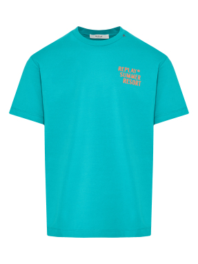 ΑΝΔΡΙΚΟ T-SHIRT | Τυρκουάζ XL