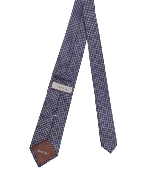 ΑΝΔΡΙΚΗ ΜΕΤΑΞΩΤΗ ΓΡΑΒΑΤΑ | Μπλε Σκούρο ONE SIZE