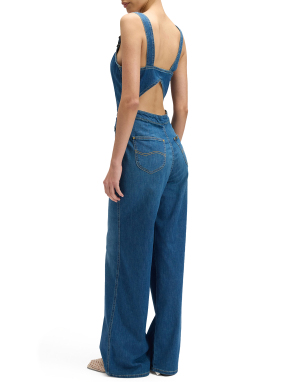 ΓΥΝΑΙΚΕΙΑ DENIM ΟΛΟΣΩΜΗ ΦΟΡΜΑ | Μπλε Σκούρο XS