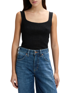 ΓΥΝΑΙΚΕΙΟ ΑΜΑΝΙΚΟ ΤΟΠ | Μαύρο S