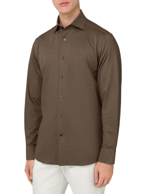 ΑΝΔΡΙΚΟ ΠΟΥΚΑΜΙΣΟ | Καφέ XXL