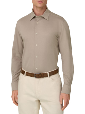 ΑΝΔΡΙΚΟ ΠΟΥΚΑΜΙΣΟ | Μπεζ Σκούρο XXL