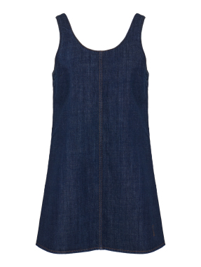 ΜΙΝΙ DENIM ΦΟΡΕΜΑ | Μπλε Σκούρο XS