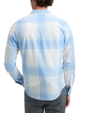 ΑΝΔΡΙΚΟ WESTERN ΠΟΥΚΑΜΙΣΟ | Μπλε L