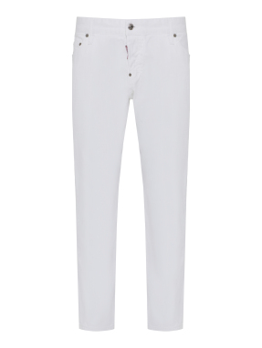 ΑΝΔΡΙΚΟ DENIM ΠΑΝΤΕΛΟΝΙ | Λευκό IT 48