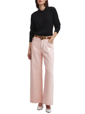 ΓΥΝΑΙΚΕΙΟ DENIM ΠΑΝΤΕΛΟΝΙ CLAPOTIS POTOORO | Ροζ II