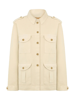 ΓΥΝΑΙΚΕΙΟ DENIM JACKET NARIIDA SAHARIANA | Μπεζ II