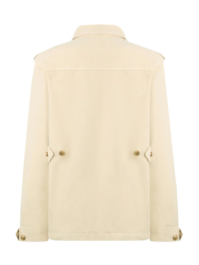 ΓΥΝΑΙΚΕΙΟ DENIM JACKET NARIIDA SAHARIANA | Μπεζ II