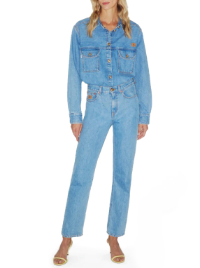 ΓΥΝΑΙΚΕΙΟ DENIM JACKET NARIIDA BERBER | Μπλε Ανοιχτό II