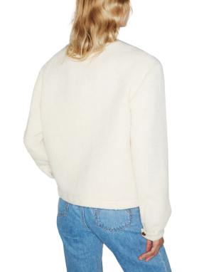 ΓΥΝΑΙΚΕΙΑ ΠΛΕΚΤΗ ΖΑΚΕΤΑ MISSY GLISS | Εκρού I