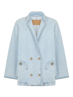 ΓΥΝΑΙΚΕΙΟ DENIM JACKET NARIIDA | Γαλάζιο II