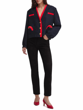 ΓΥΝΑΙΚΕΙΑ ΠΛΕΚΤΗ ΖΑΚΕΤΑ ESENSE RIVIERA | Μπλε Σκούρο II