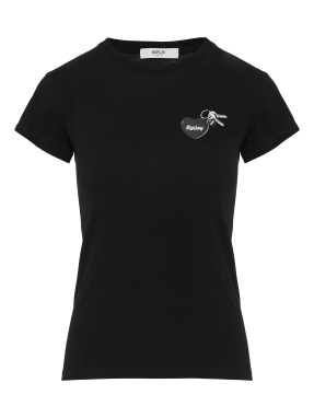 ΓΥΝΑΙΚΕΙΟ T-SHIRT | Μαύρο S