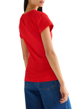 ΓΥΝΑΙΚΕΙΟ T-SHIRT | Κόκκινο M