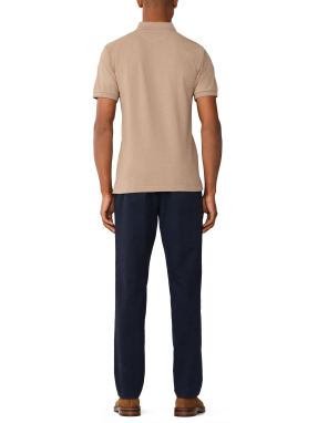 ΑΝΔΡΙΚΗ POLO ΜΠΛΟΥΖΑ | Μπεζ XL