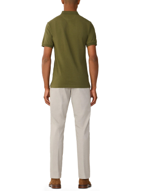 ΑΝΔΡΙΚΗ POLO ΜΠΛΟΥΖΑ | Χακί L