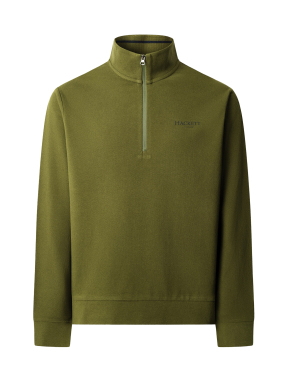 ΑΝΔΡΙΚΟ HALF-ZIP ΠΟΥΛΟΒΕΡ | Χακί XL