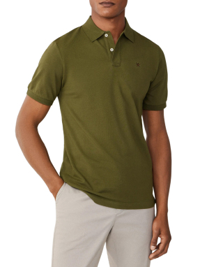 ΑΝΔΡΙΚΗ POLO ΜΠΛΟΥΖΑ | Χακί XXL