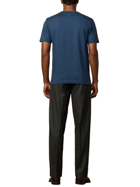 ΑΝΔΡΙΚΟ T-SHIRT | Μπλε Σκούρο XL