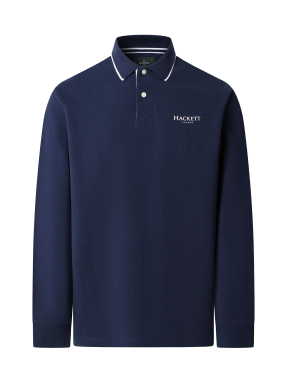 ΑΝΔΡΙΚΗ ΜΑΚΡΥΜΑΝΙΚΗ POLO ΜΠΛΟΥΖΑ | Μπλε Σκούρο M