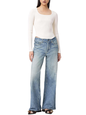 ΓΥΝΑΙΚΕΙΟ DENIM ΠΑΝΤΕΛΟΝΙ KAI | Μπλε UK 8