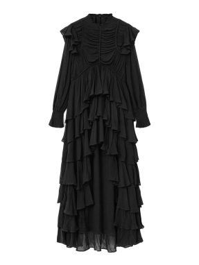 ΜΑΞΙ ΦΟΡΕΜΑ LEILA | Μαύρο UK 8