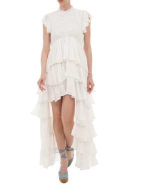 ΜΑΞΙ ΦΟΡΕΜΑ SHAELA | Λευκό UK 10