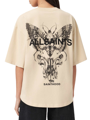 ΓΥΝΑΙΚΕΙΟ T-SHIRT HALIS AMELIE | Εκρού XS