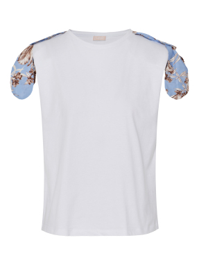 ΓΥΝΑΙΚΕΙΑ ΑΜΑΝΙΚΗ ΜΠΛΟΥΖΑ | Λευκό XS