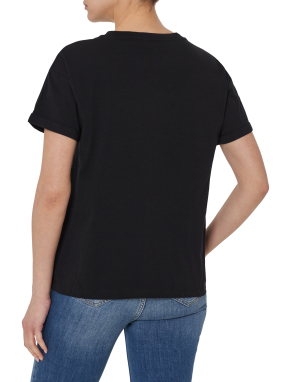 ΓΥΝΑΙΚΕΙΟ T-SHIRT | Μαύρο M