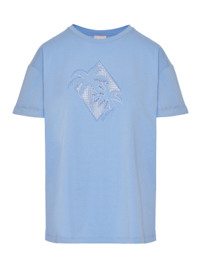 ΓΥΝΑΙΚΕΙΟ T-SHIRT | Γαλάζιο S