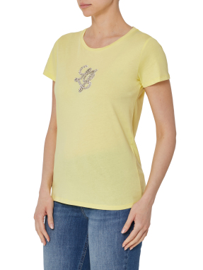 ΓΥΝΑΙΚΕΙΟ T-SHIRT | Κίτρινο S