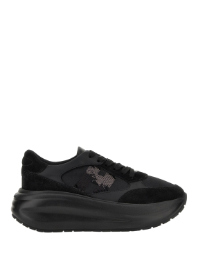 ΓΥΝΑΙΚΕΙΑ SNEAKERS LOW H696 | Μαύρο 40