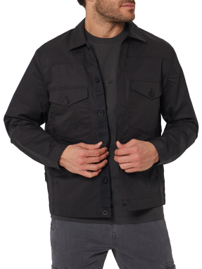 ΑΝΔΡΙΚΟ OVERSHIRT JACKET | Μαύρο L