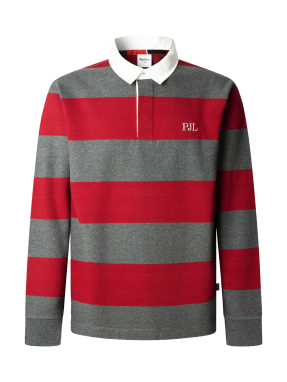 ΑΝΔΡΙΚΗ ΜΑΚΡΥΜΑΝΙΚΗ POLO ΜΠΛΟΥΖΑ | Ριγέ  L