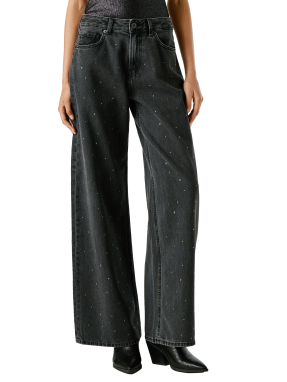 ΓΥΝΑΙΚΕΙΟ DENIM ΠΑΝΤΕΛΟΝΙ LINA | Μαύρο 27