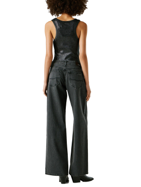 ΓΥΝΑΙΚΕΙΟ DENIM ΠΑΝΤΕΛΟΝΙ LINA | Μαύρο 27