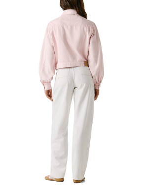 ΓΥΝΑΙΚΕΙΟ DENIM JACKET MADELINE | Ροζ S