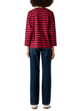 ΓΥΝΑΙΚΕΙΑ ΡΙΓΕ ΜΑΚΡΥΜΑΝΙΚΗ ΜΠΛΟΥΖΑ | Κόκκινο XS