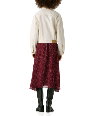 ΓΥΝΑΙΚΕΙΟ DENIM JACKET | Εκρού XS