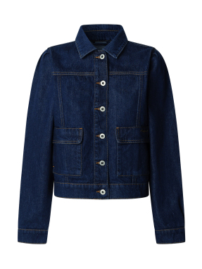 ΓΥΝΑΙΚΕΙΟ DENIM JACKET | Μπλε Σκούρο S