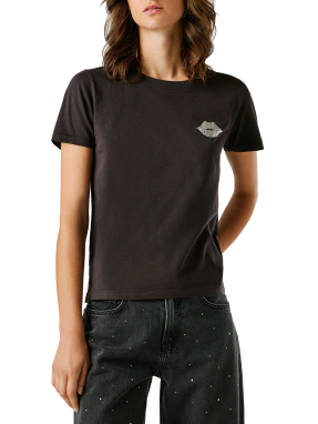 ΓΥΝΑΙΚΕΙΟ T-SHIRT | Μαύρο L