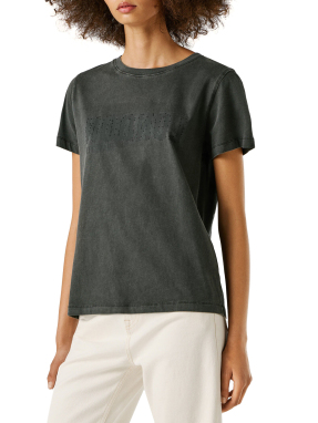 ΓΥΝΑΙΚΕΙΟ T-SHIRT | Μαύρο L