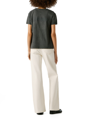 ΓΥΝΑΙΚΕΙΟ T-SHIRT | Μαύρο L