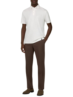 ΑΝΔΡΙΚΗ POLO ΜΠΛΟΥΖΑ | Λευκό XXL