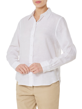 ΓΥΝΑΙΚΕΙΟ ΛΙΝΟ ΠΟΥΚΑΜΙΣΟ | Λευκό EU 42