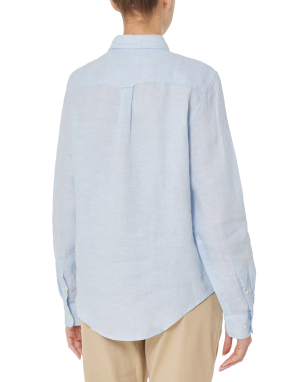 ΓΥΝΑΙΚΕΙΟ ΛΙΝΟ ΠΟΥΚΑΜΙΣΟ | Γαλάζιο EU 42