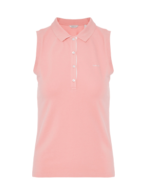 ΓΥΝΑΙΚΕΙΑ ΑΜΑΝΙΚΗ POLO ΜΠΛΟΥΖΑ | Ροζ S