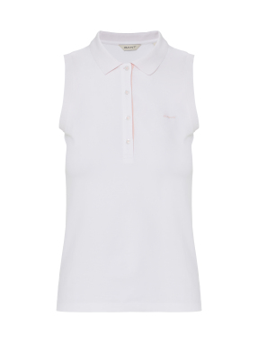 ΓΥΝΑΙΚΕΙΑ ΑΜΑΝΙΚΗ POLO ΜΠΛΟΥΖΑ | Λευκό XL