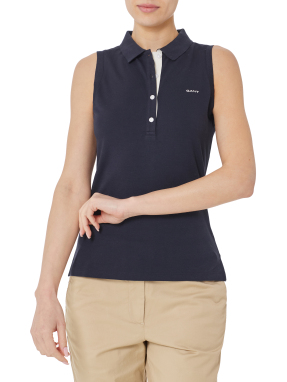 ΓΥΝΑΙΚΕΙΑ ΑΜΑΝΙΚΗ POLO ΜΠΛΟΥΖΑ | Μπλε Σκούρο XL